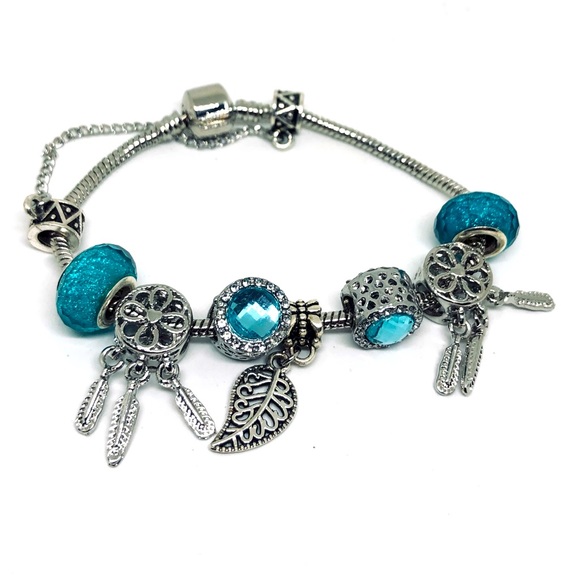 Pandora Like Charm Bracelet - Picture 1 of 7